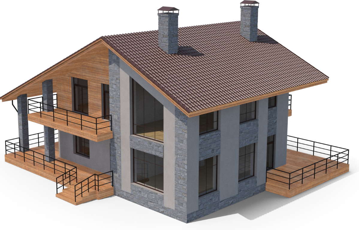 Home Image surrounded by Drone